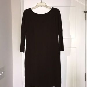 Talbots Classic Dark Brown Dress